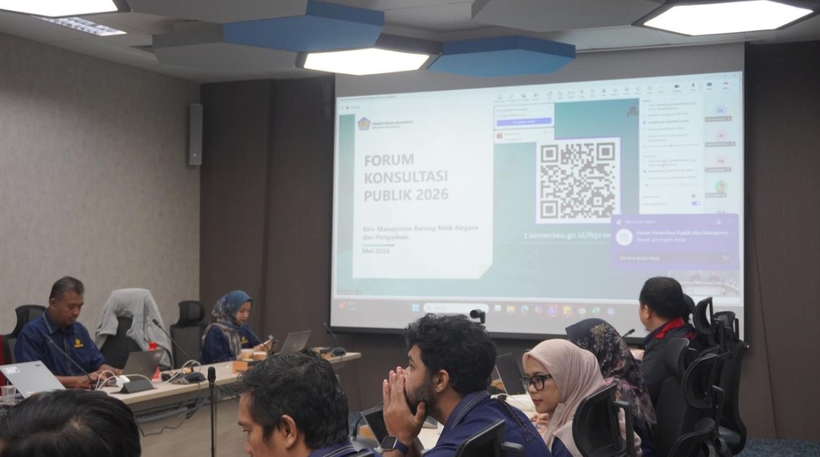 Kegiatan Forum Konsultasi Publik Biro Manajemen Barang Milik Negara dan Pengadaan Tahun 2026