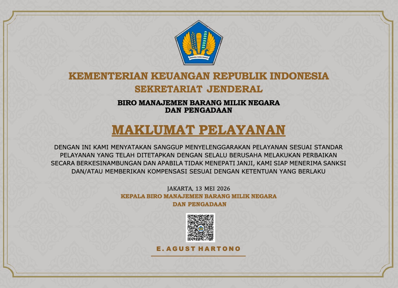 Maklumat Layanan 2026